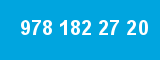 978 182 27 20